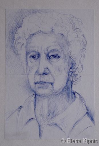 10 - Stolze Frau Kugelschreiber, 14 x 21 cm